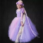 Robe de princesse Raiponce - Chez Mamie GiGi