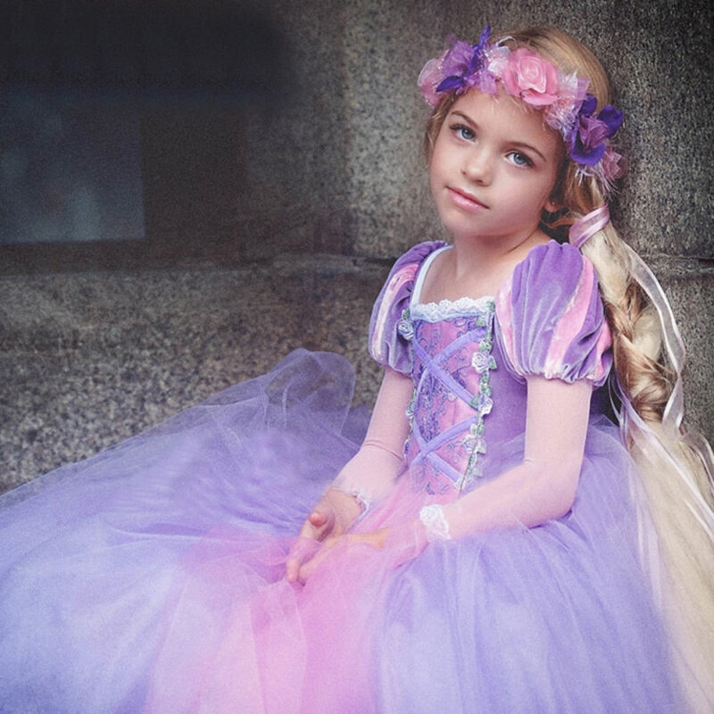 Robe princesse Raiponce
