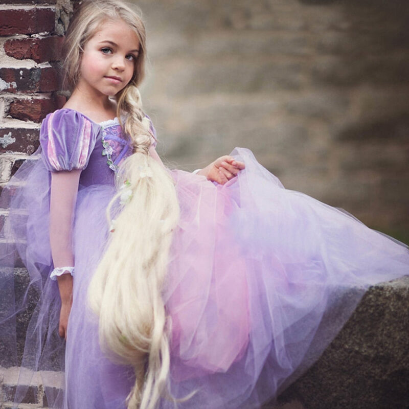 Robe princesse Raiponce