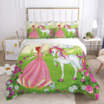 Housse de Couette Princesse Licorne