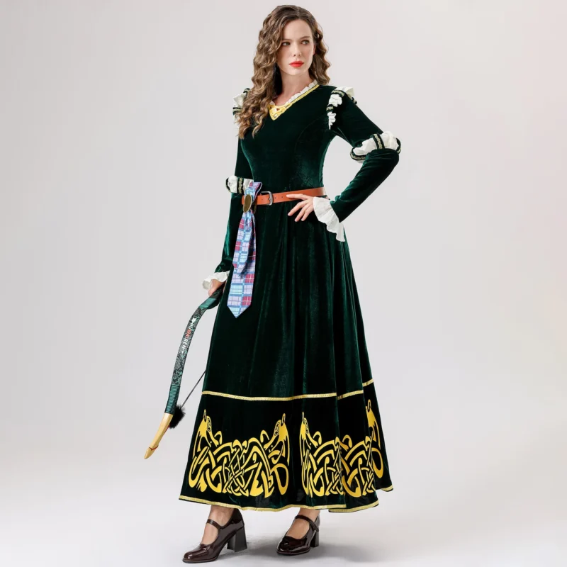 Déguisement princesse femme médiéval