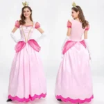 Déguisement princesse rose femme