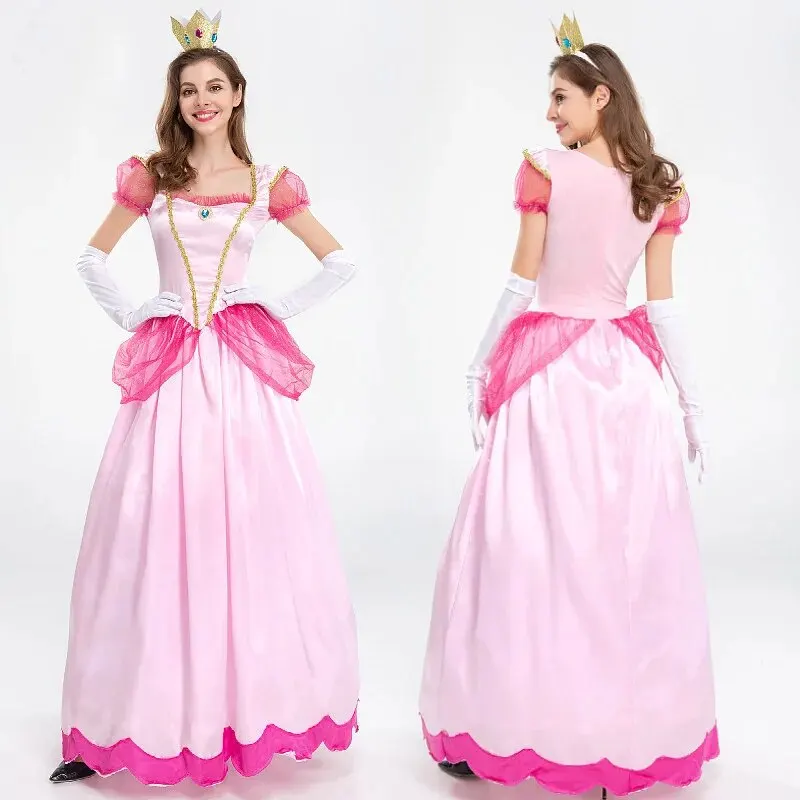 S74b94a224fb8479fa60ef4b43d67b154W.webp Déguisement princesse rose femme