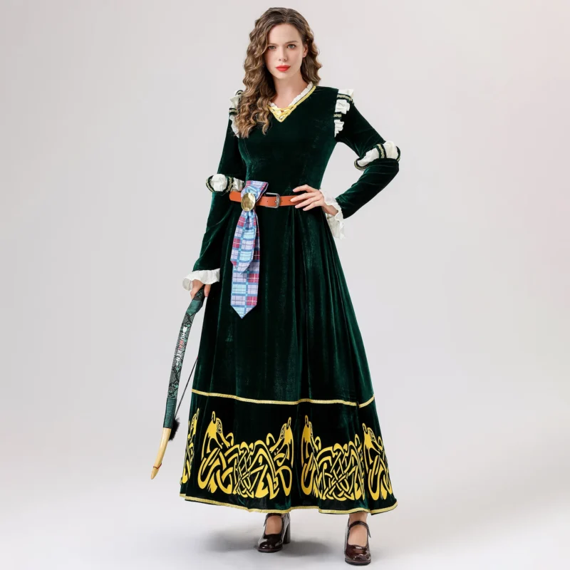 Déguisement princesse femme médiéval