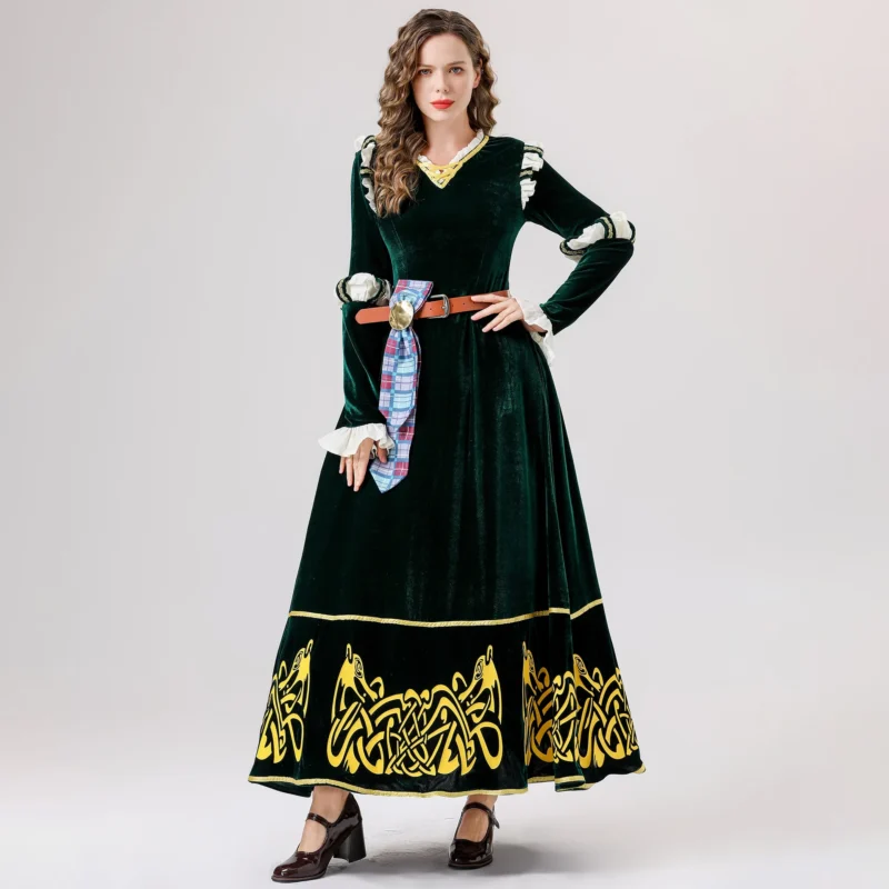 Déguisement princesse femme médiéval