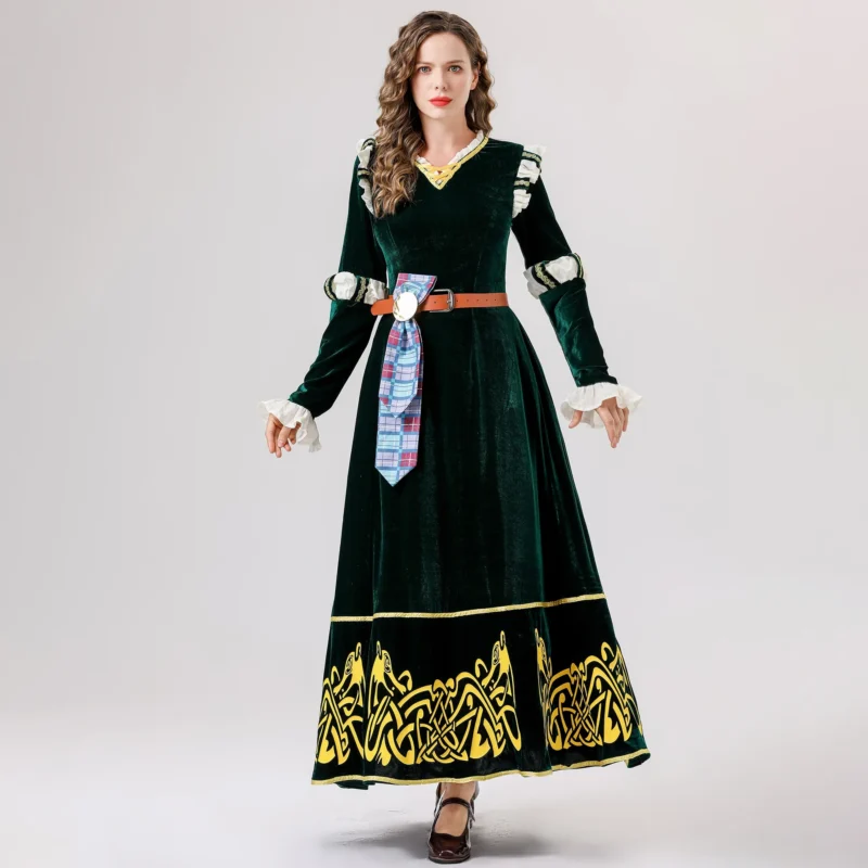 Déguisement princesse femme médiéval