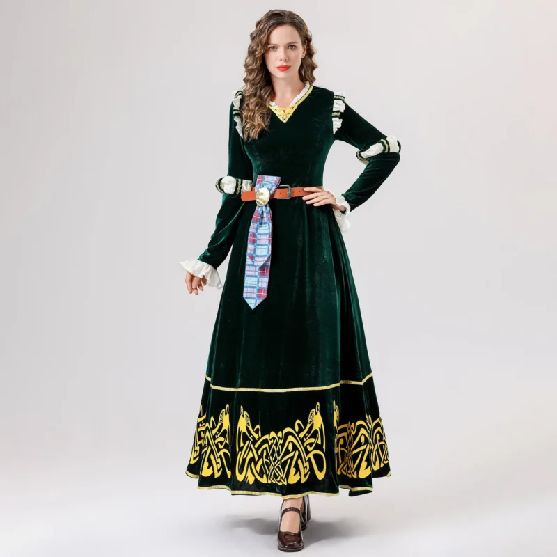 Déguisement princesse femme médiéval