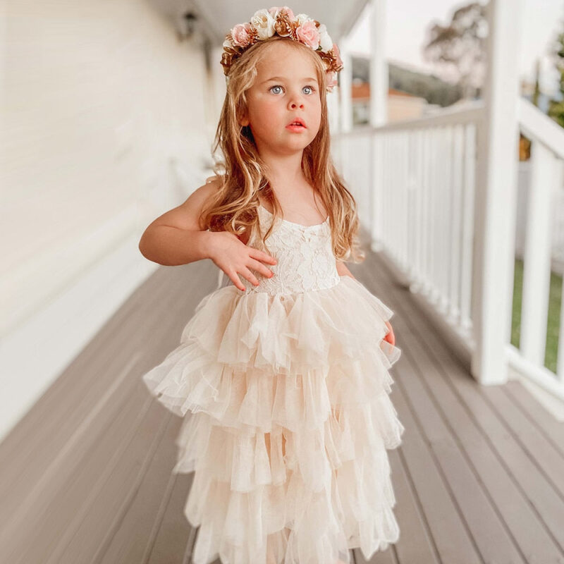 ROBE CEREMONIE FILLE - Antoinette - Chez Mamie GiGi