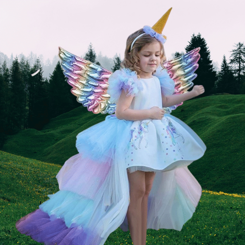 Robe Licorne - Chez Mamie GiGi