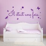 Autocollant il etait une fois