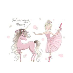 Autocollant Licorne Chambre