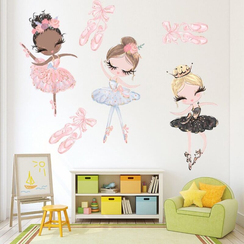 Autocollant Mural Princesse