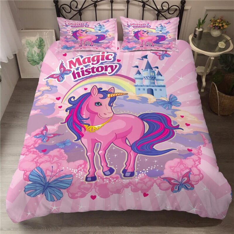 housse de couette licorne magique