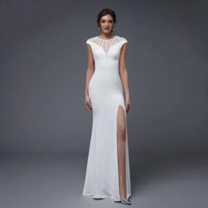 Robe de bal blanche