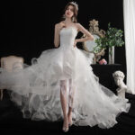 Robe de mariee courte princesse