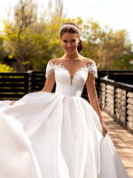 Robe de mariee princesse champetre