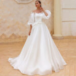 Robe de mariee princesse fluide