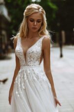 Robe de Mariée Princesse sans Traine