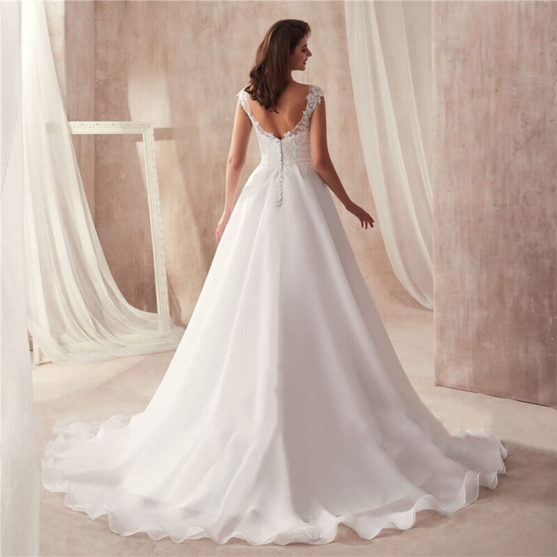 Robe de Mariée Princesse Dos Nu