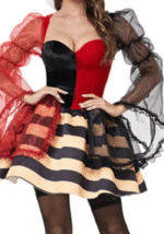 Déguisement Princesse Rayé Femme