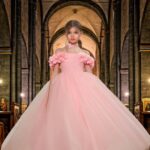 Robe tulle demoiselle d&rsquo;honneur fille