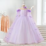 Robe tulle demoiselle d&rsquo;honneur fille