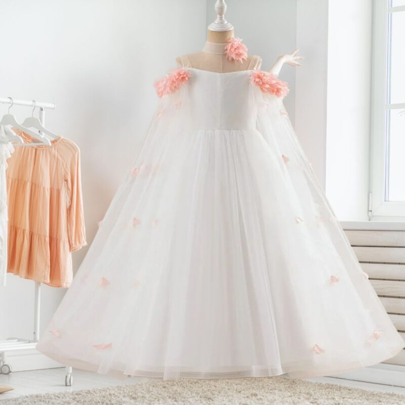 Robe tulle demoiselle d&rsquo;honneur fille