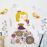 Stickers Chambre Fille Fleurs