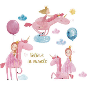 Stickers Licorne Chambre Fille