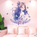 Sticker Mural Princesse
