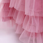 Robe Cérémonie Fille Tulle Rose
