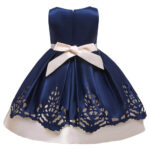 Robe de Princesse Bleu et Blanc