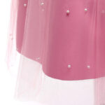 Robe Fille Mariage Rose Poudré