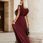 Ma Robe Princesse - robe bordeaux femme