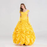 Robe Princesse Jaune Femme