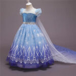 Robe de Princesse avec Cape