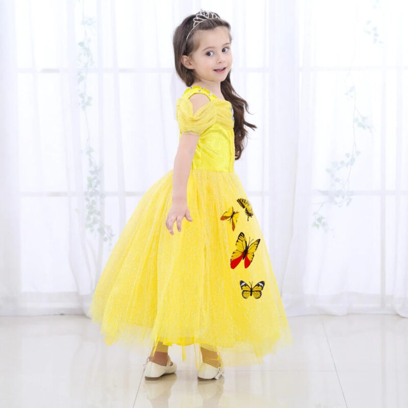 Robe Princesse Lumière et Or