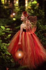 Robe de Princesse Orange