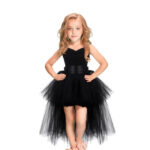 Robe Noire Princesse Courte