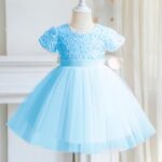 Robe de Princesse Bleu Ciel