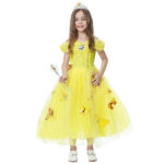 Robe princesse lumiere et or