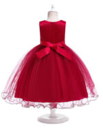 Robe de Princesse Petite Fille Rouge