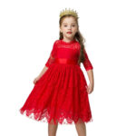 Robe de Princesse Rouge