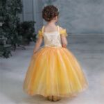 Robe de Princesse Fille la Belle et la Bête