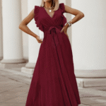 Robe Bordeaux Femme