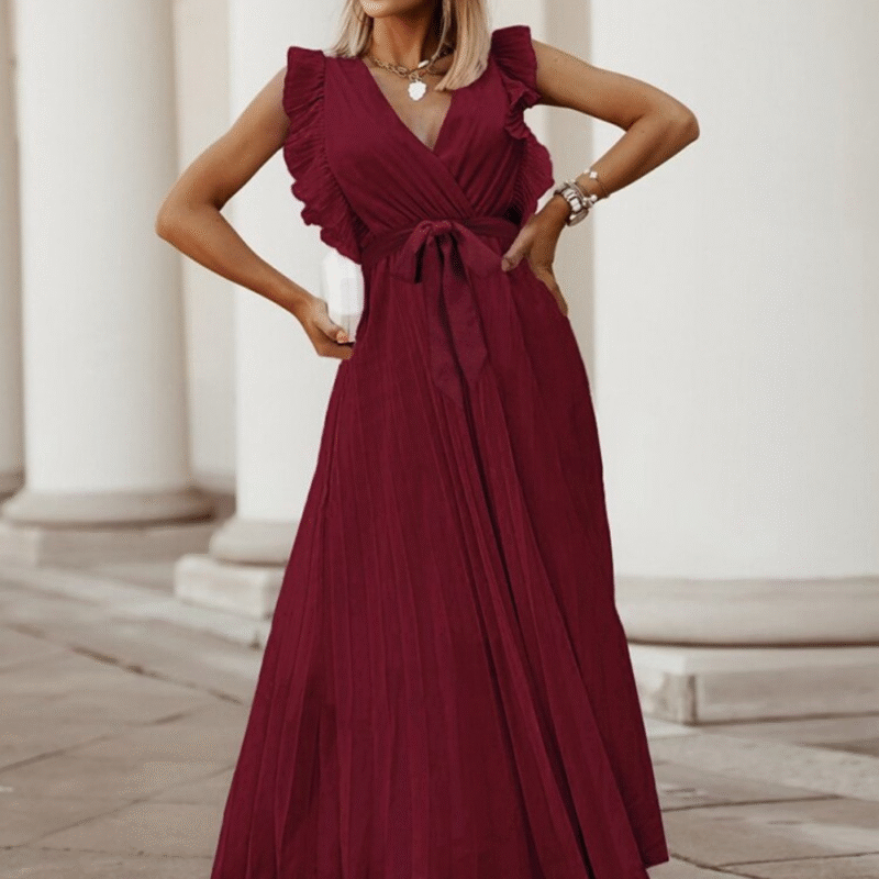 Robe Bordeaux Femme